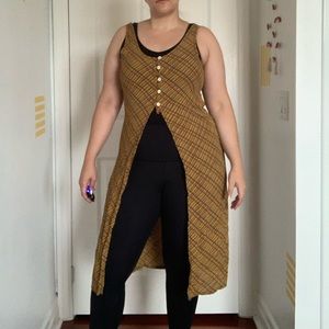 Vintage Long Vest